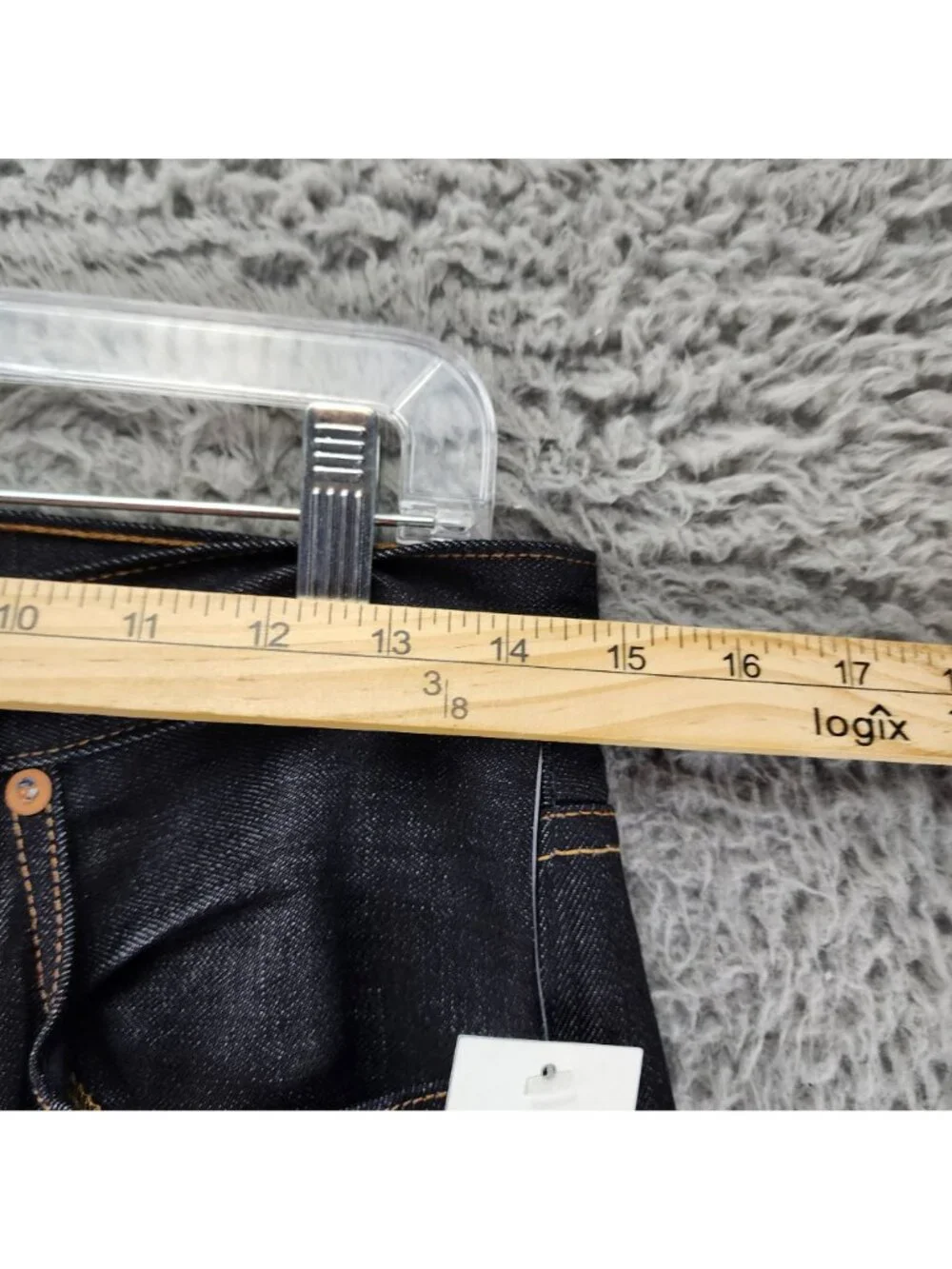 J Brand Jeans Mens 29x34 Raw Dark Blue Kane 100% Cotton Straight Fit *NWT*